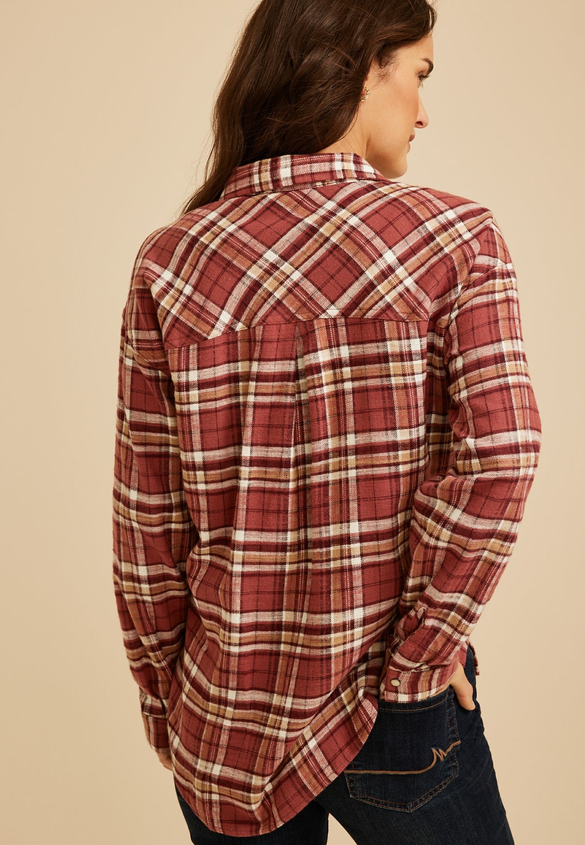 Cabin Plaid Button Down Shirt