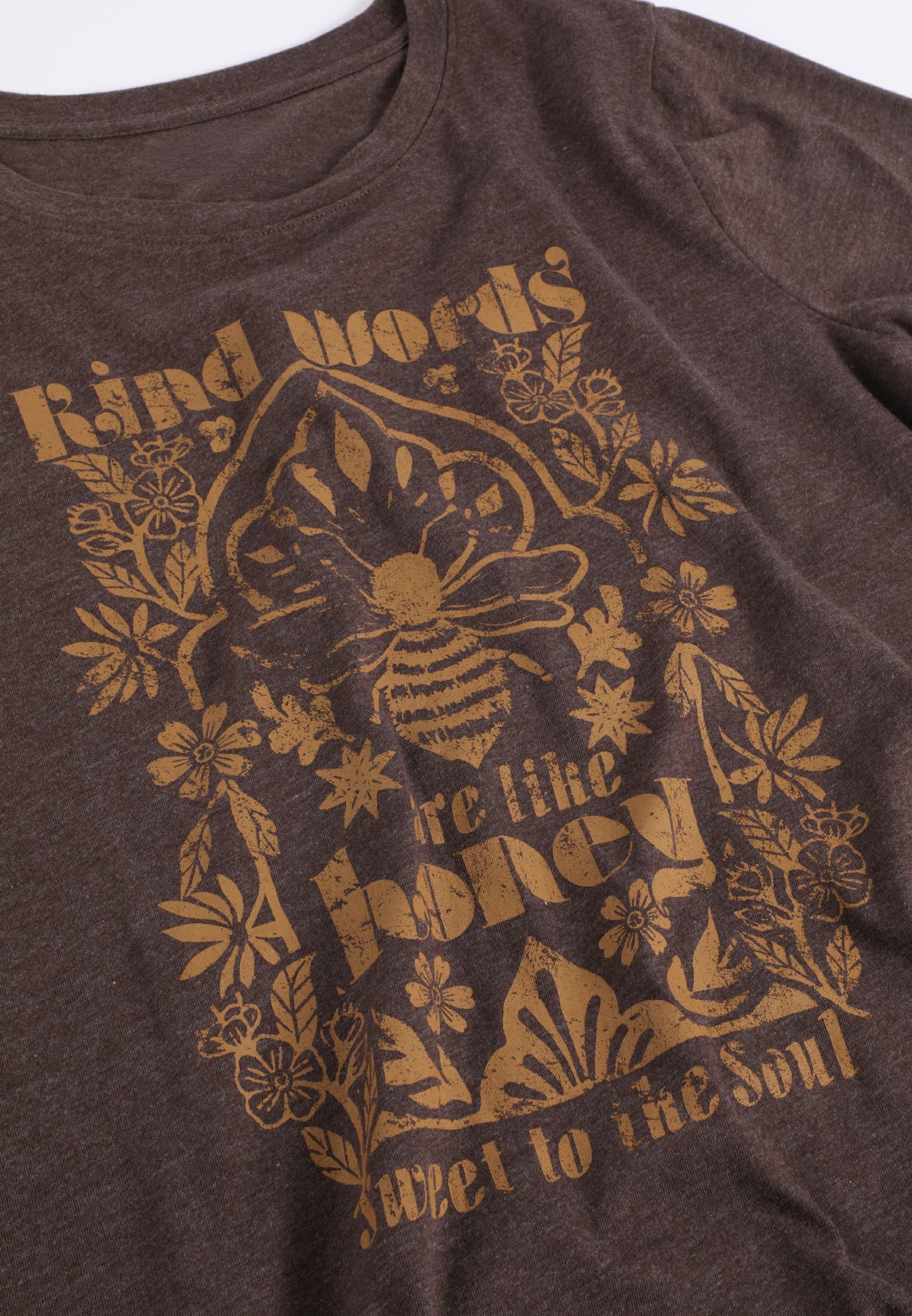 Kind Words Are Like Honey Classic Fit Graphic Tee