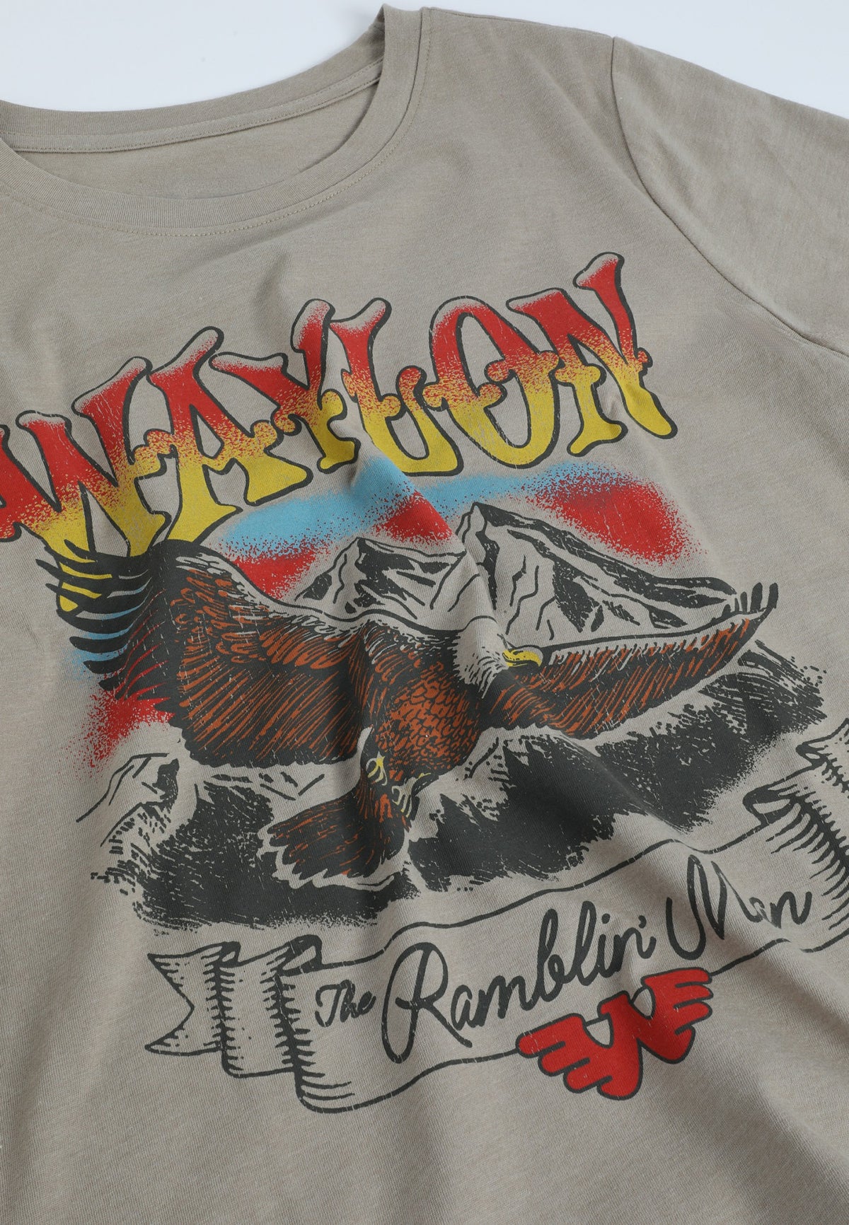 Waylon The Ramblin Man Classic Fit Graphic Tee