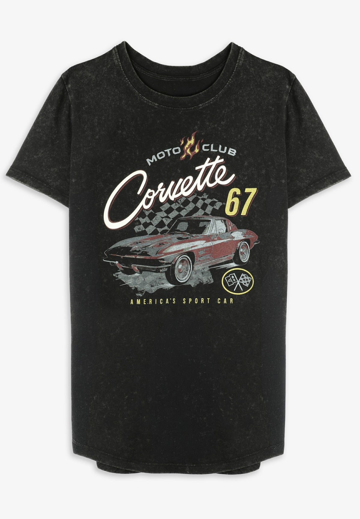 Moto Club Corvette Classic Fit Graphic Tee