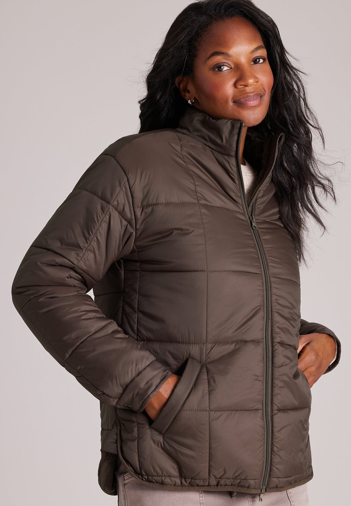 Packable Quilted Puffer Jacket