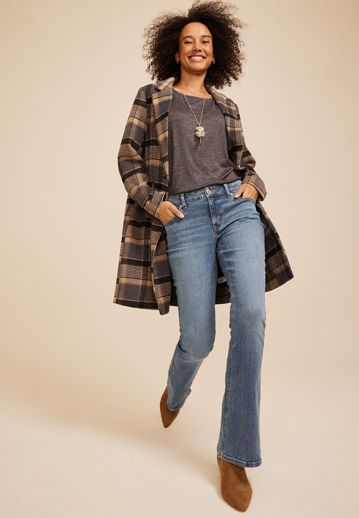 m jeans by maurices™ Classic Mid Rise Flare Jeans