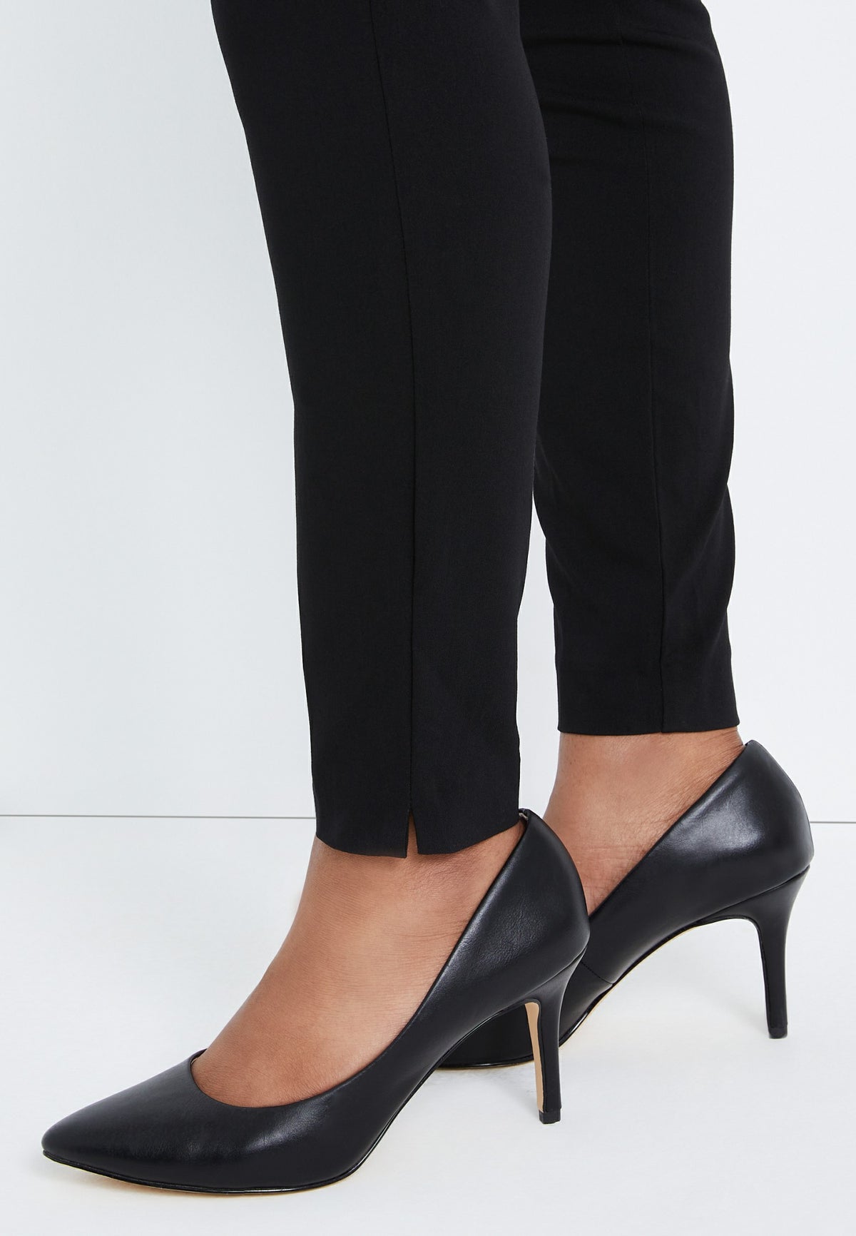 Pull On Bengaline Skinny Ankle Pant