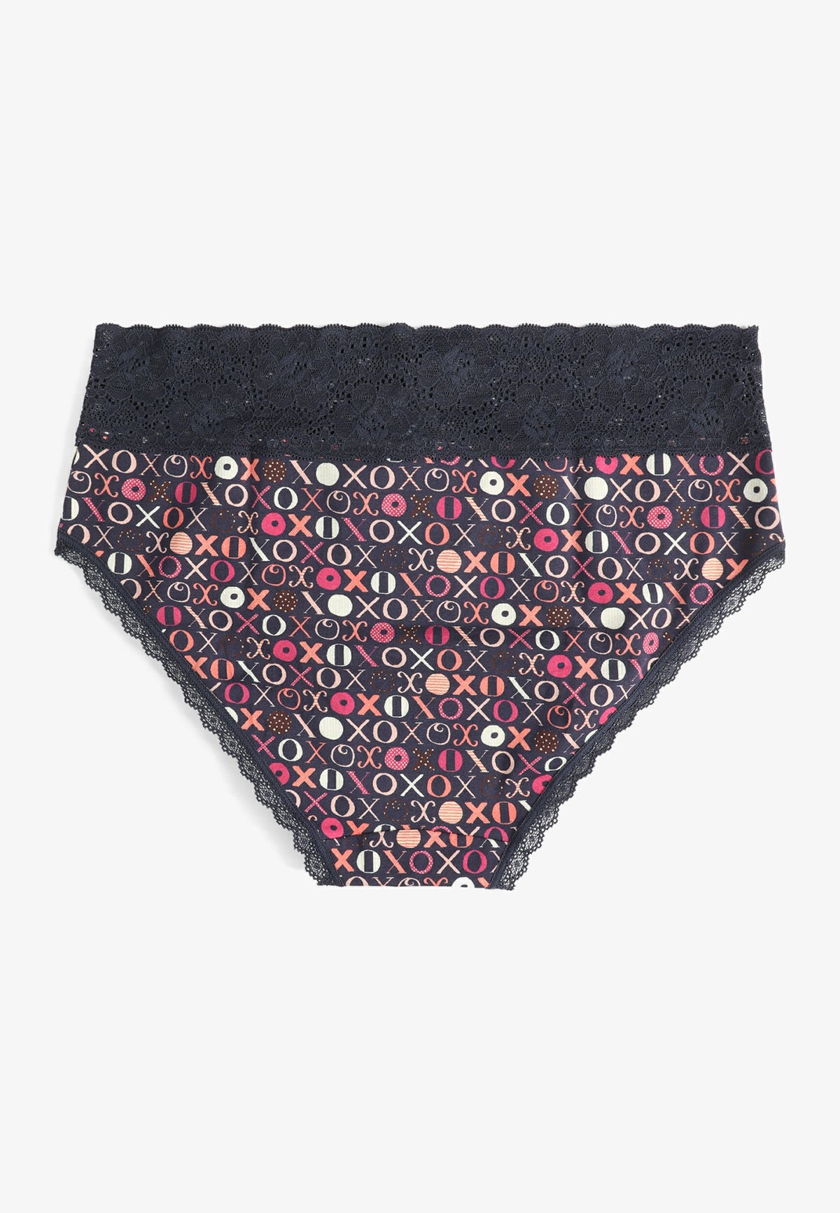 Simply Comfy Cotton XOXO Print Hipster Panty