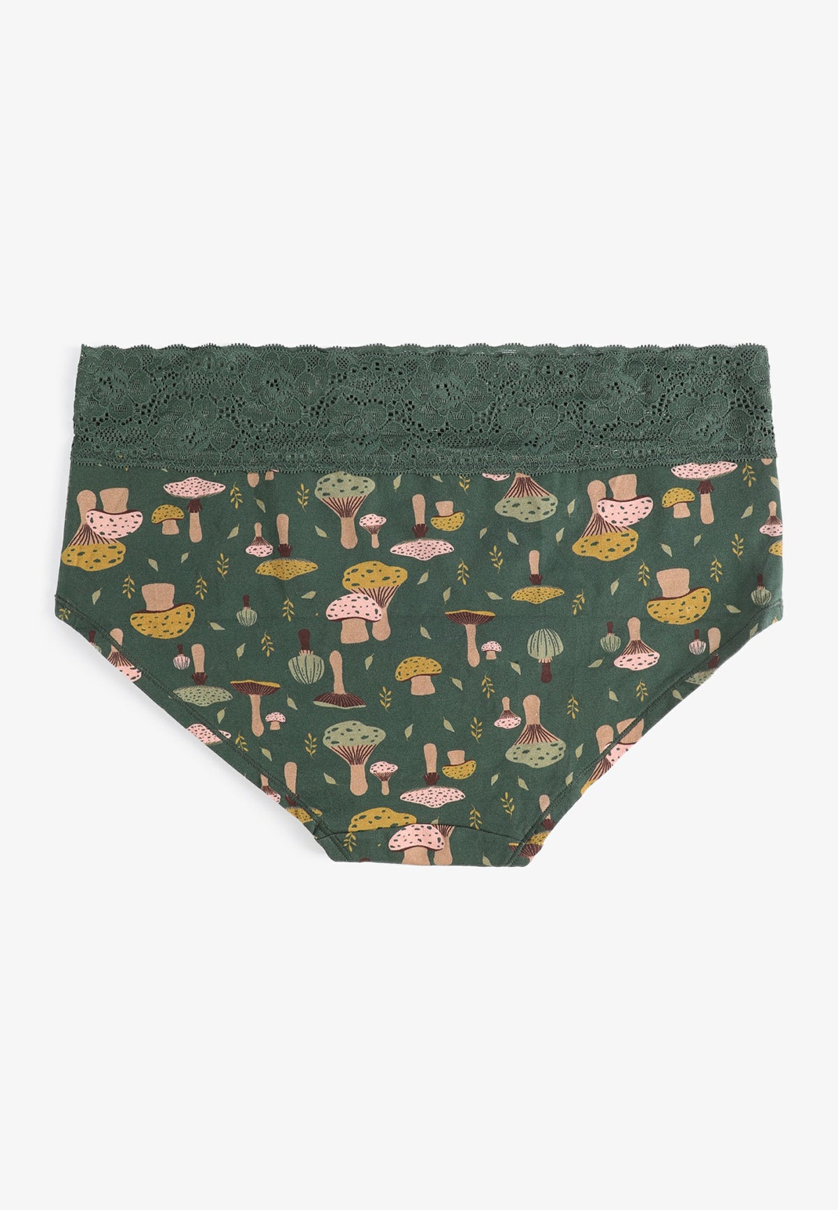 Simply Comfy Cotton Mushroom Print Boybrief Panty