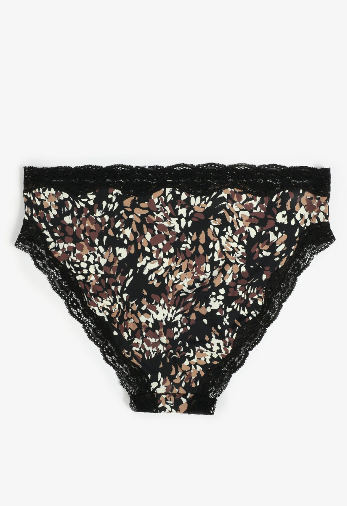 True Stretch High Waist Jersey Printed Bikini Panty