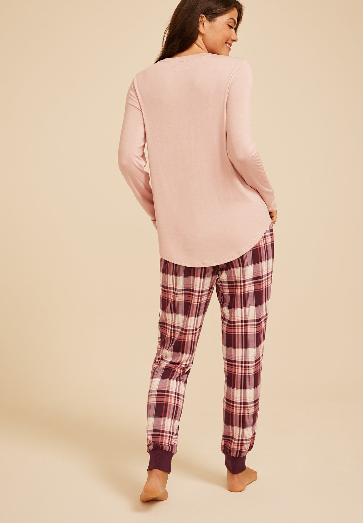 Spooky Season Long Sleeve Top And Jogger Pajama Set