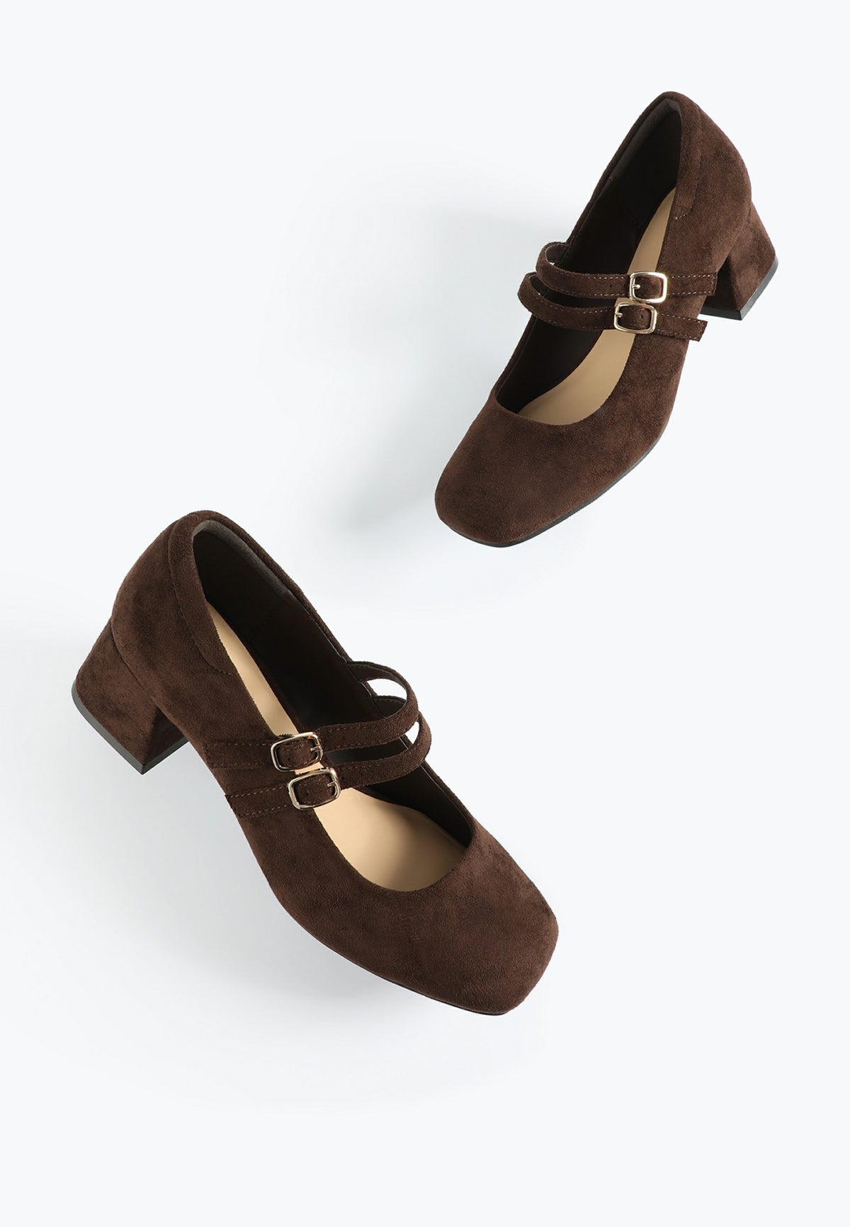 SuperCush Mary Jane Block Heel