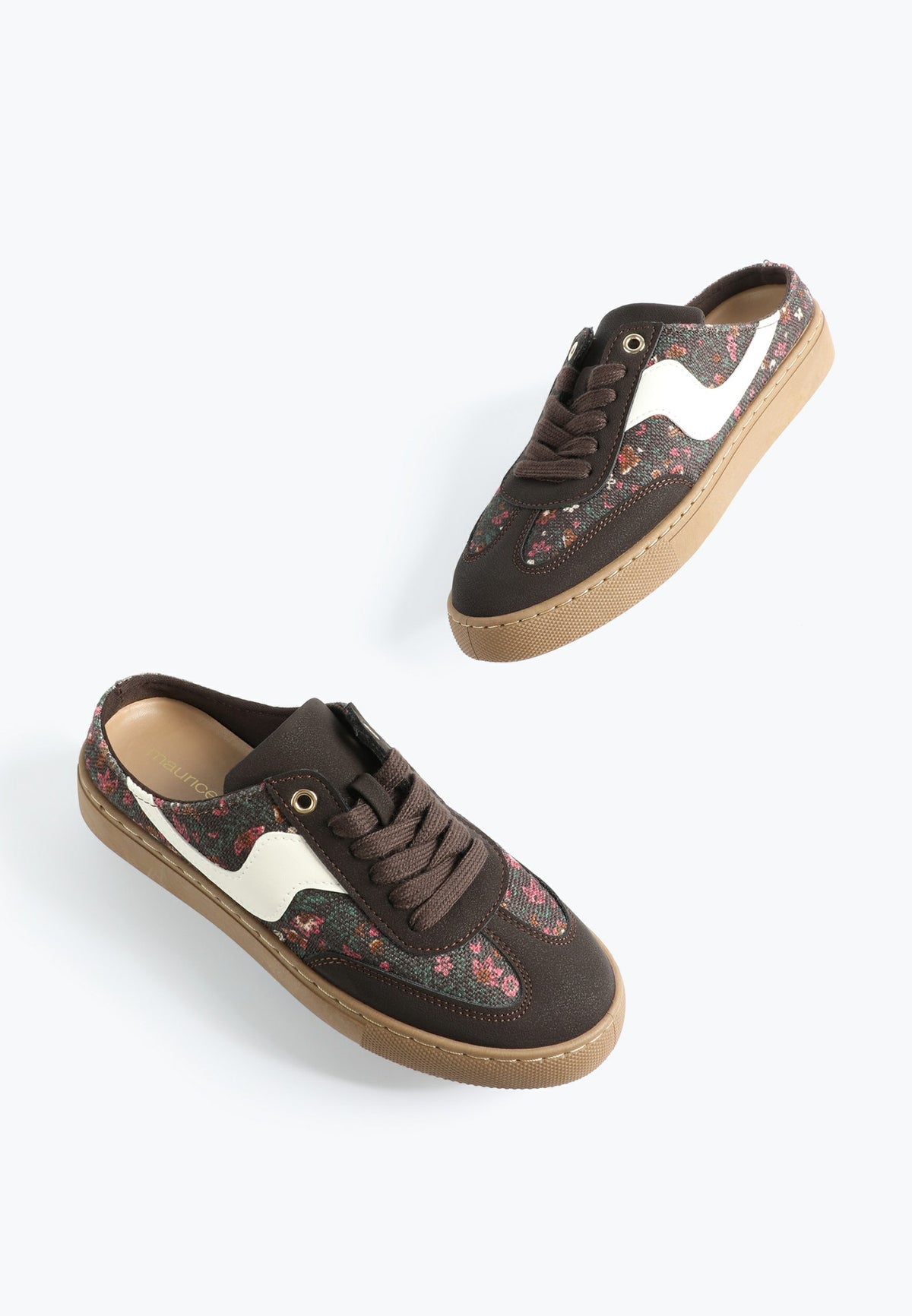 SuperCush Floral Lace Up Sneaker Mule