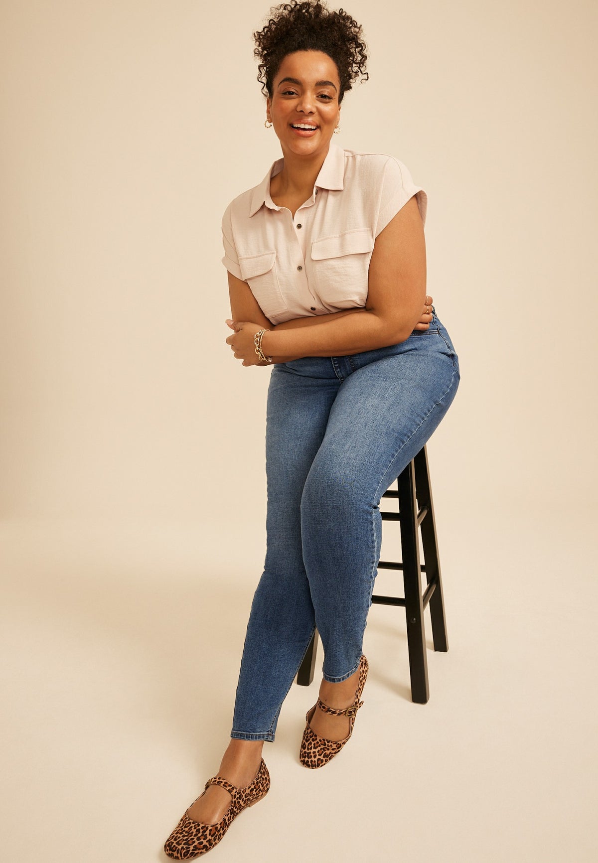 Plus Size m jeans by maurices™ Super High Rise Jegging