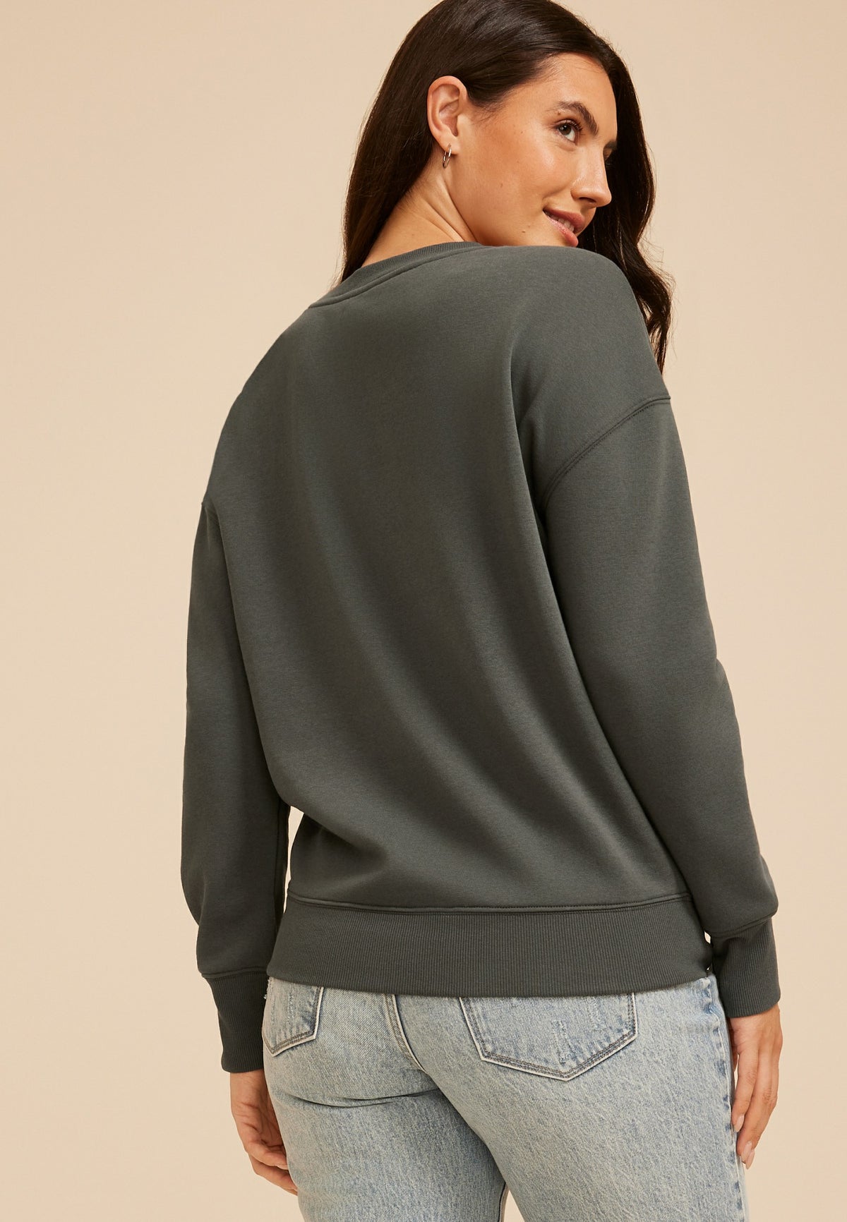 Spooky Season Lace Sweatshirt