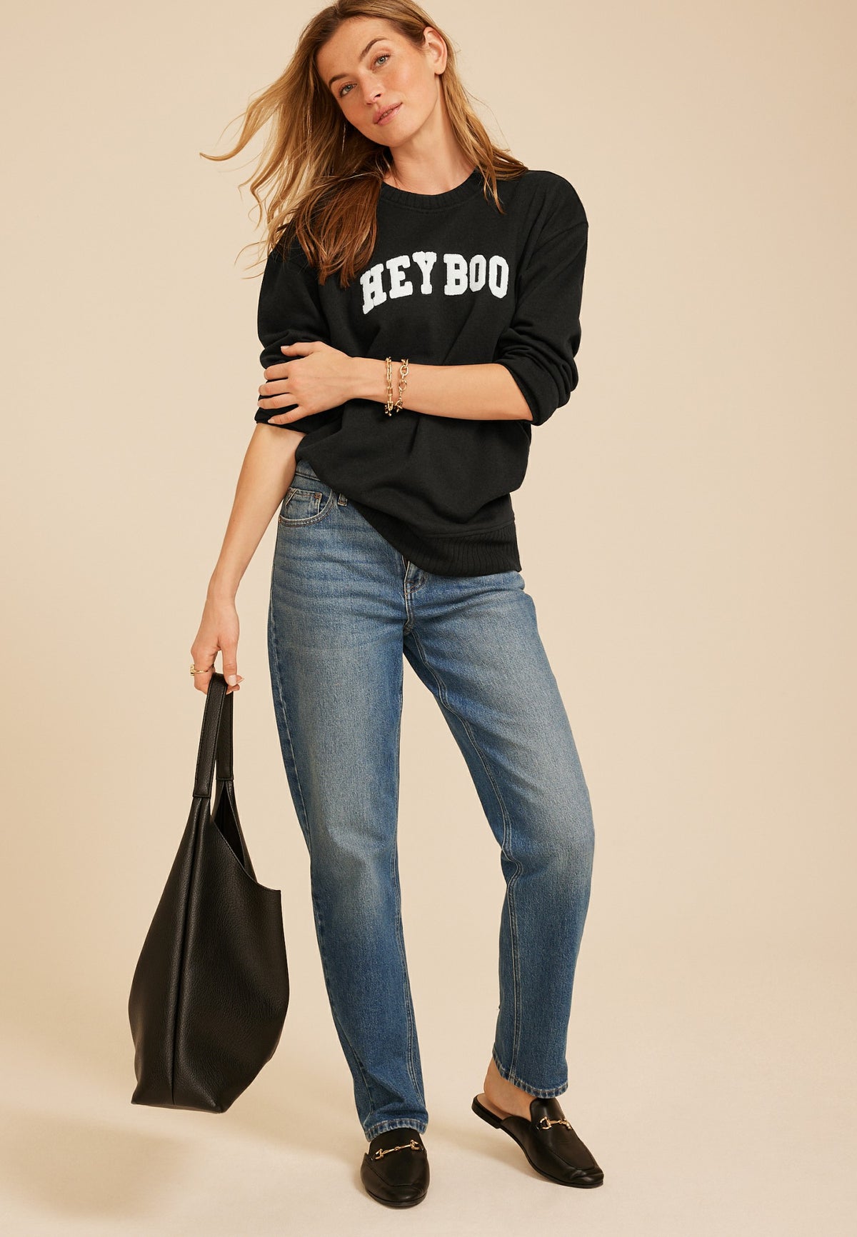 Willowsoft Hey Boo Sweatshirt