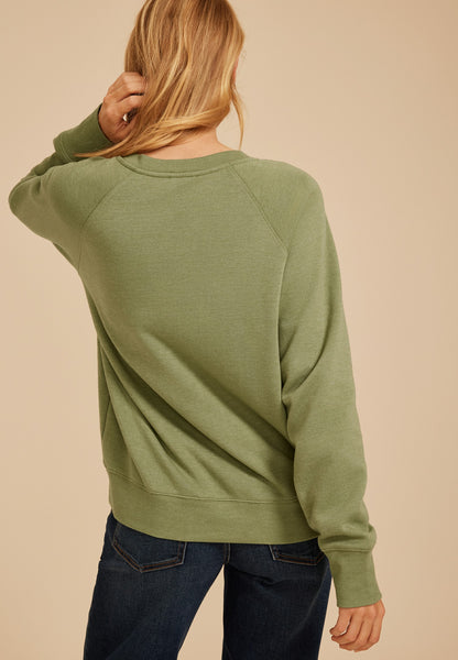 Cozy Fall Crew Neck Sweatshirt
