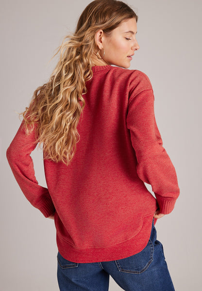 Willowsoft Tis The Season Sweatshirt Tunic