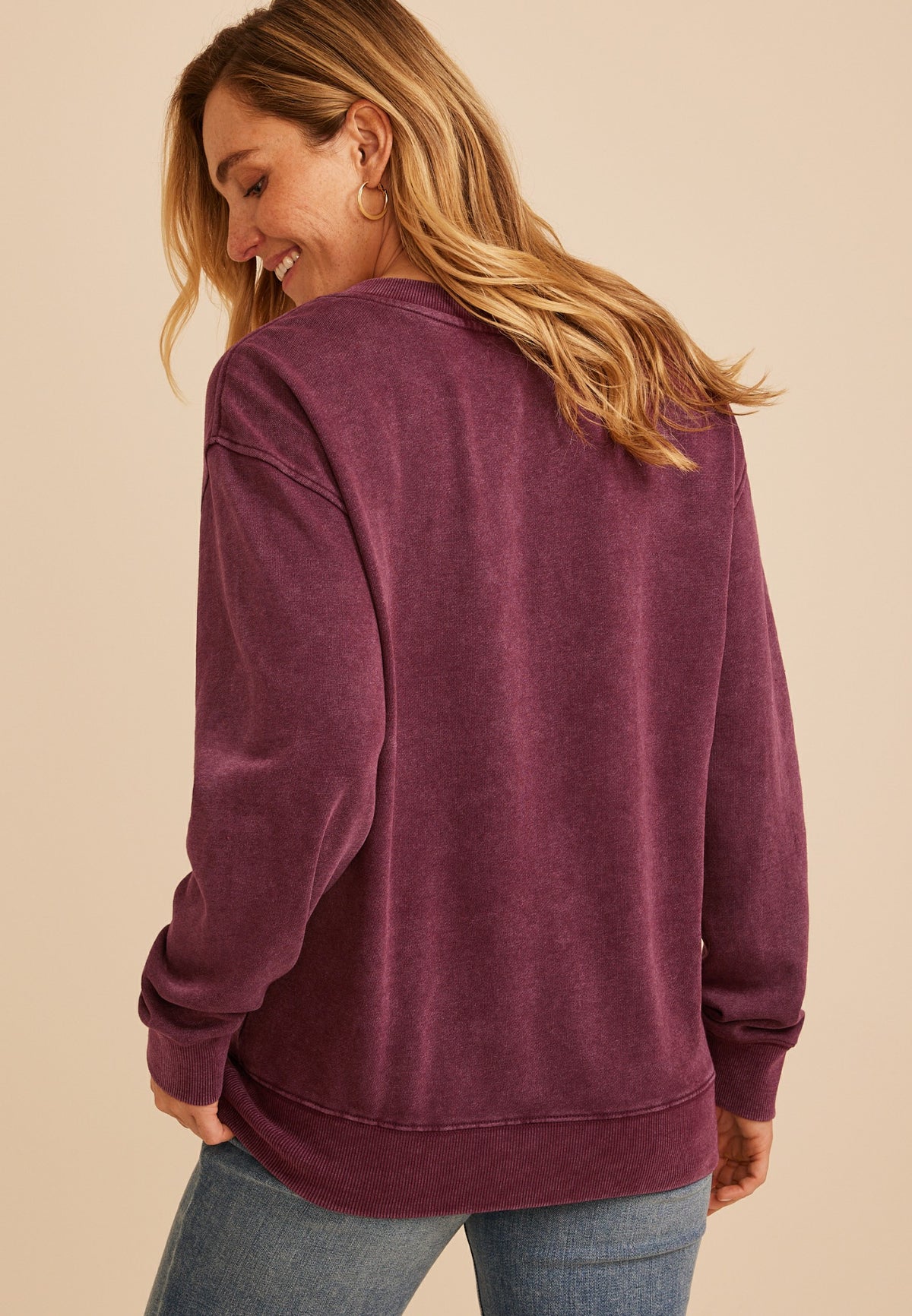 Dandelion V Neck Sweatshirt