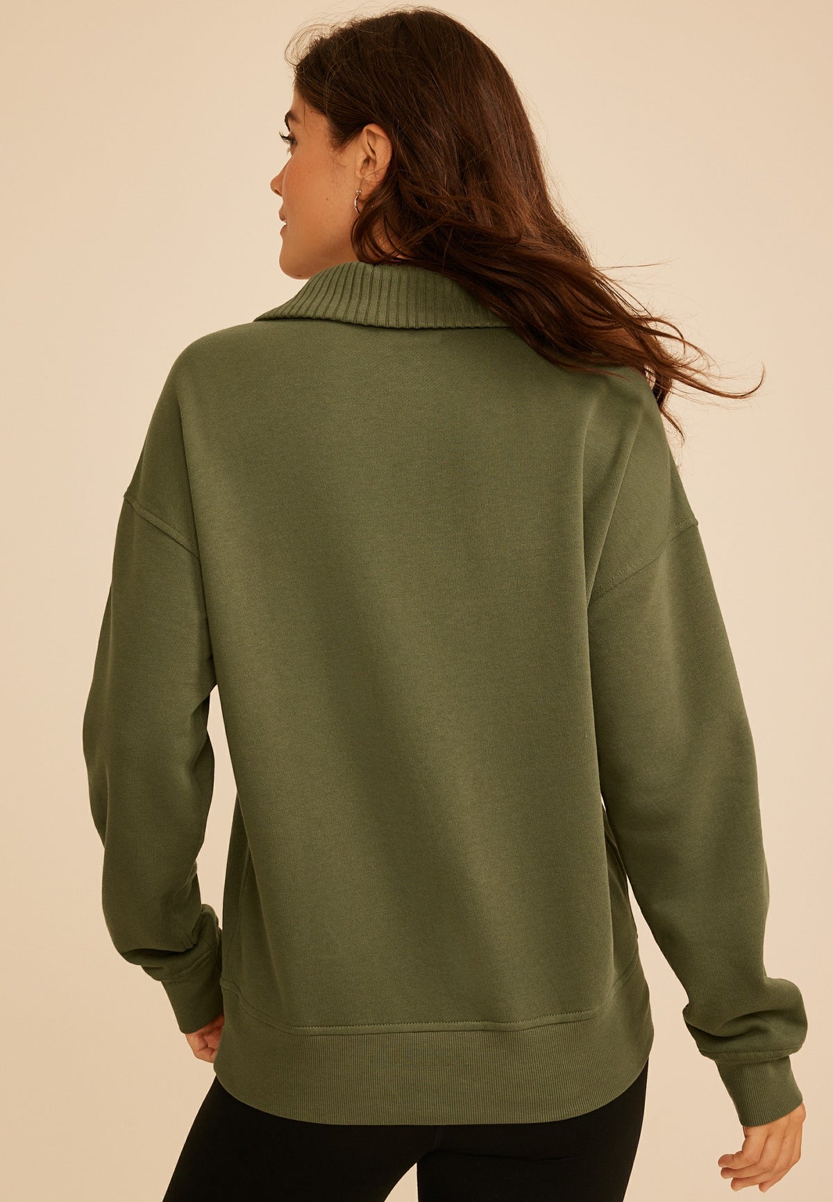 Quarter Button Front Pullover