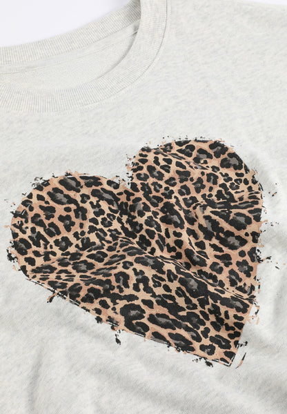 Animal Heart Relaxed Fit Sweatshirt