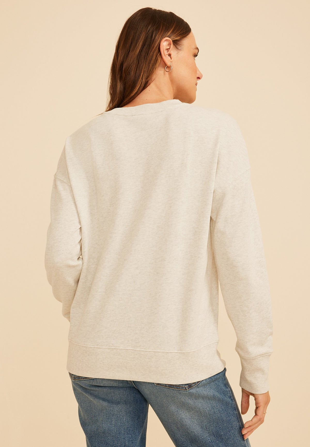 Animal Heart Relaxed Fit Sweatshirt