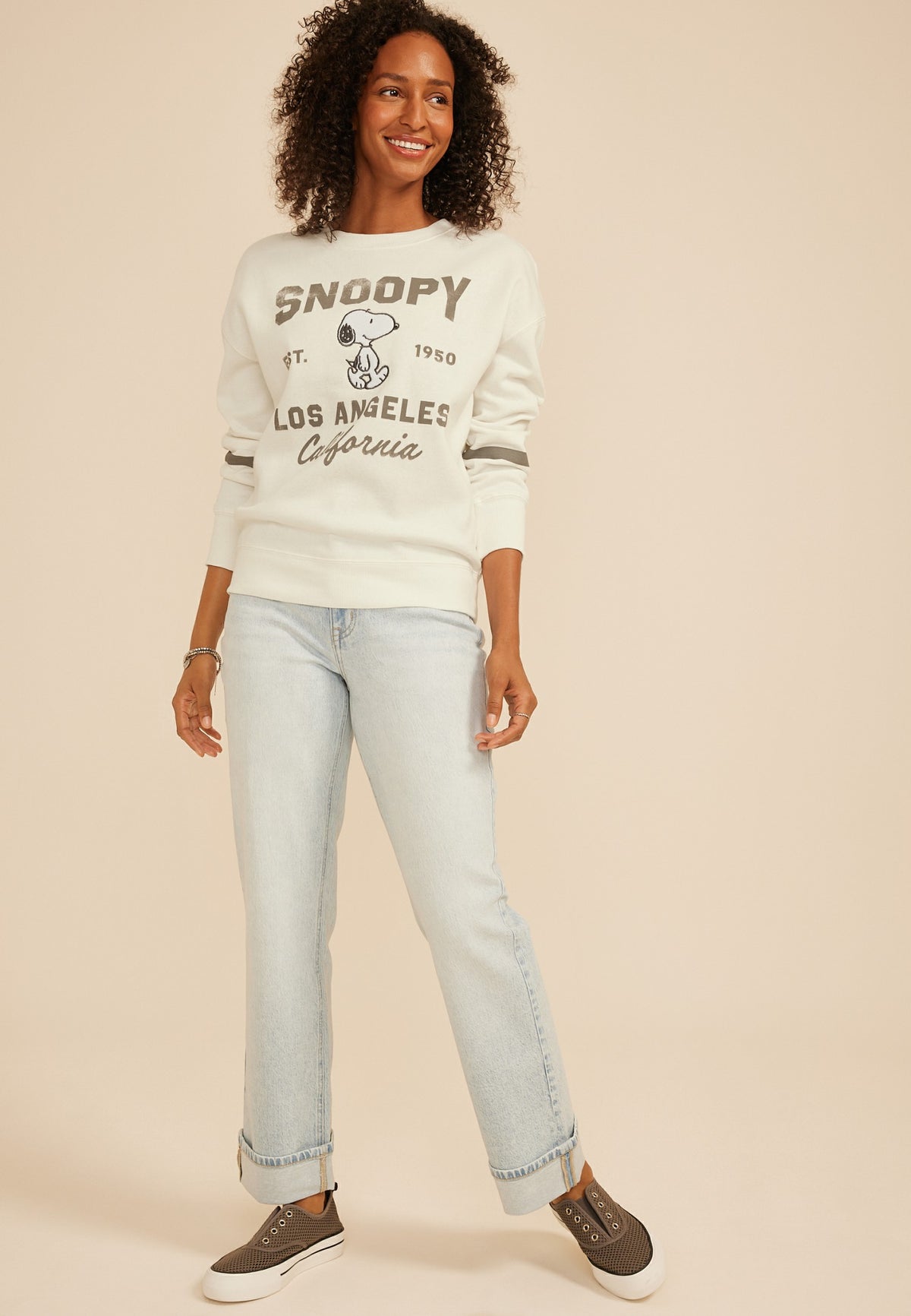 Snoopy Varsity Sweatshirt