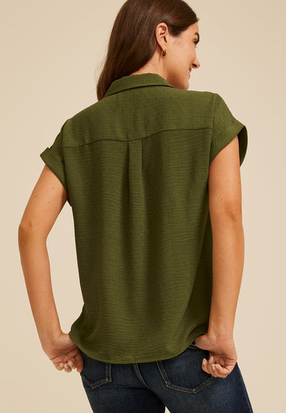 Utility Button Down Shirt