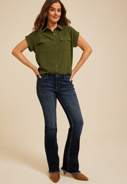 Utility Button Down Shirt