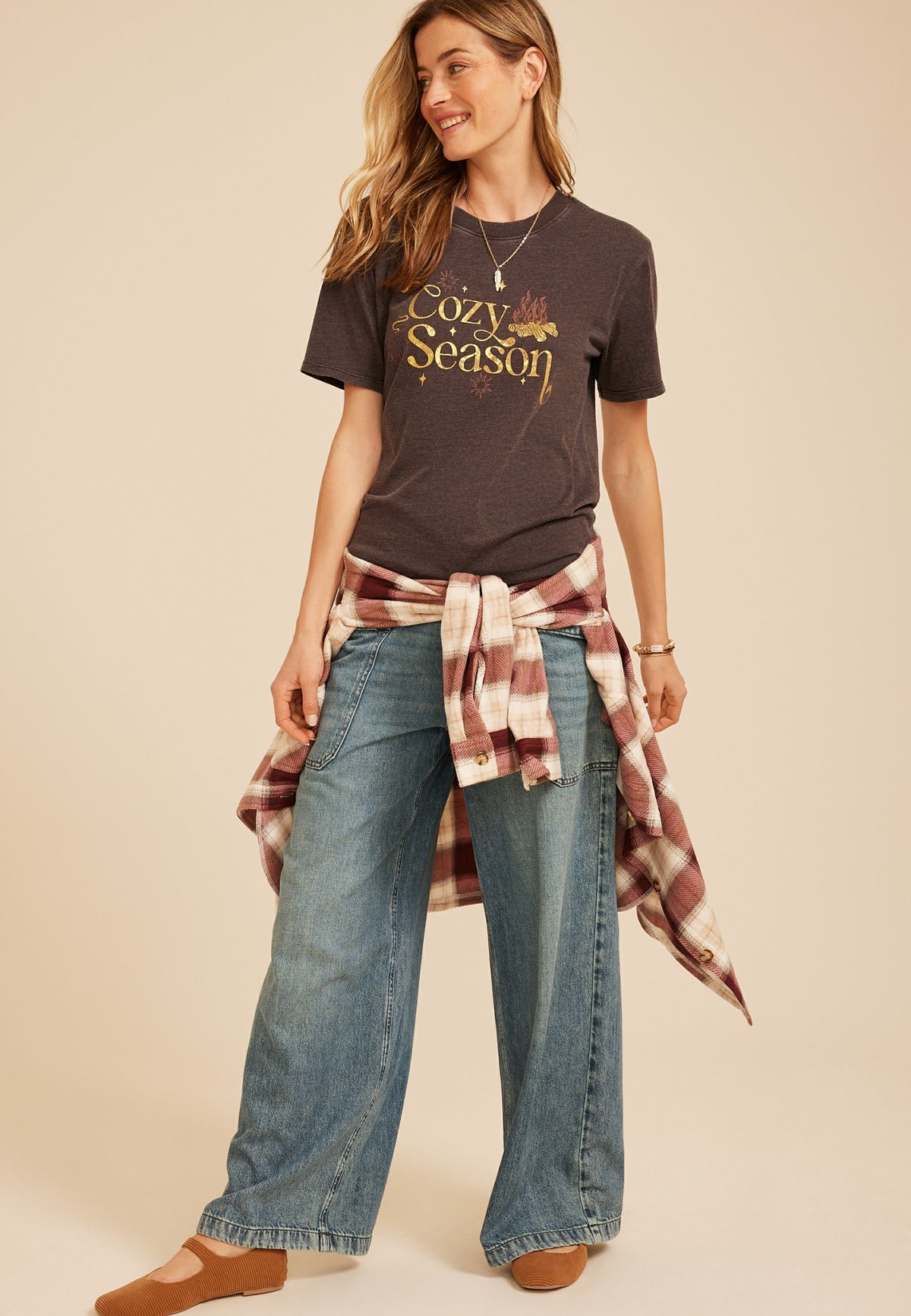 Cozy Season Vintage Fit Graphic Tee