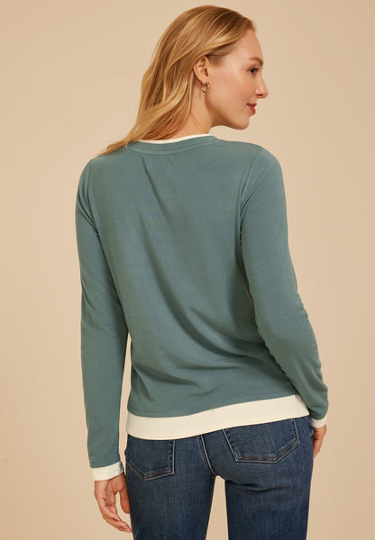 24/7 Twofer Long Sleeve Tee