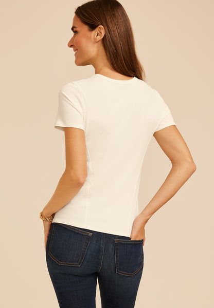 24/7 Corset Short Sleeve Tee