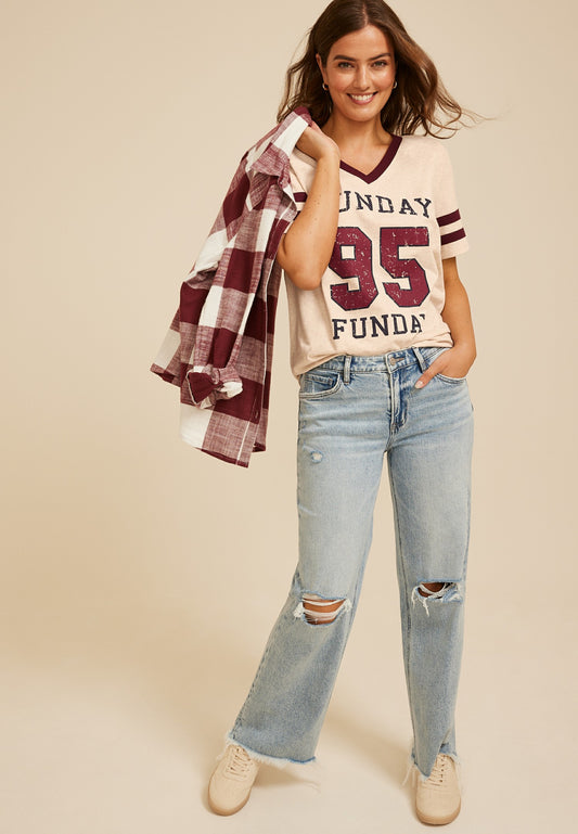 Sunday Funday Classic Fit Graphic Tee