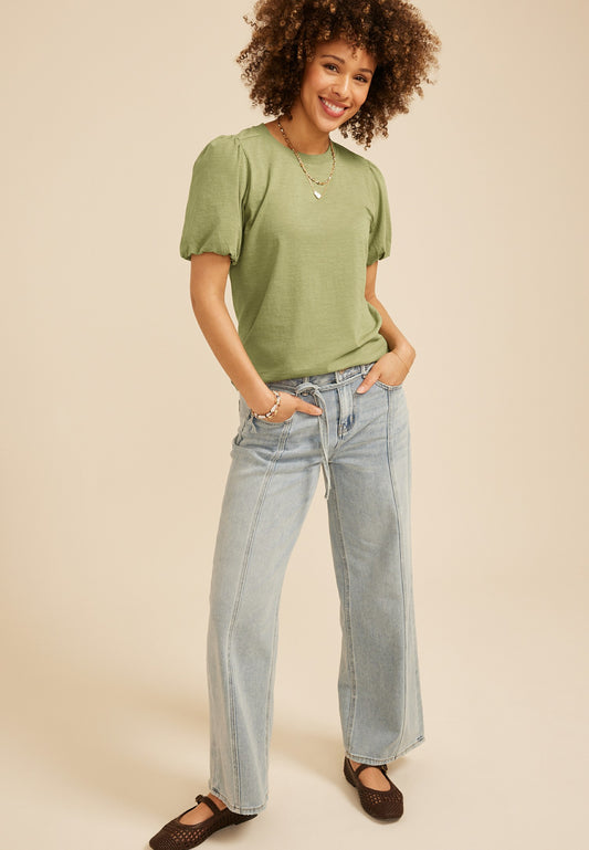 24/7 Bubble Sleeve Tee