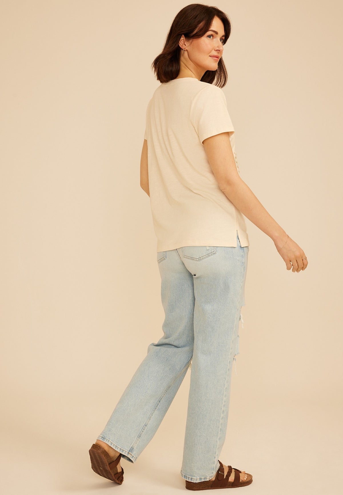 Metallic Desert Scenic Classic Fit Graphic Tee