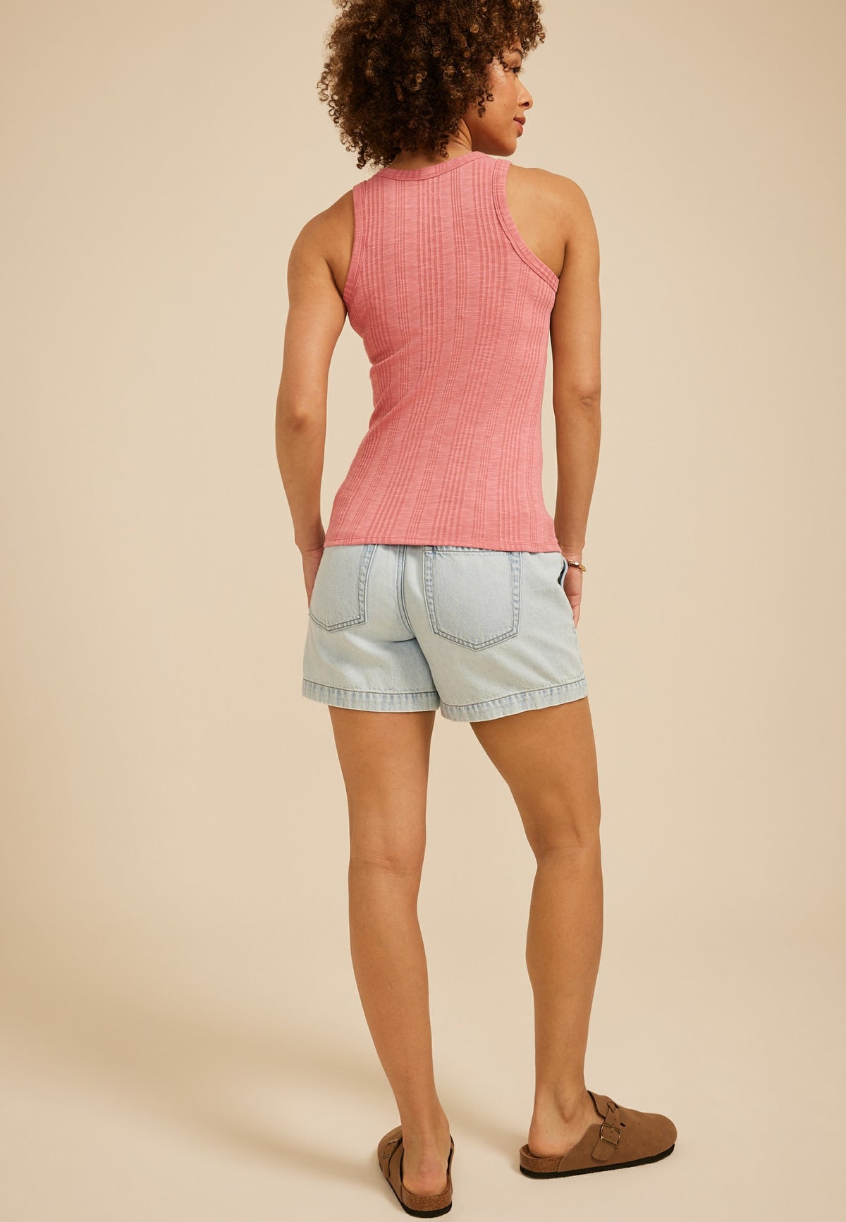 24/7 Variegated Ribbed Highline Tank Top