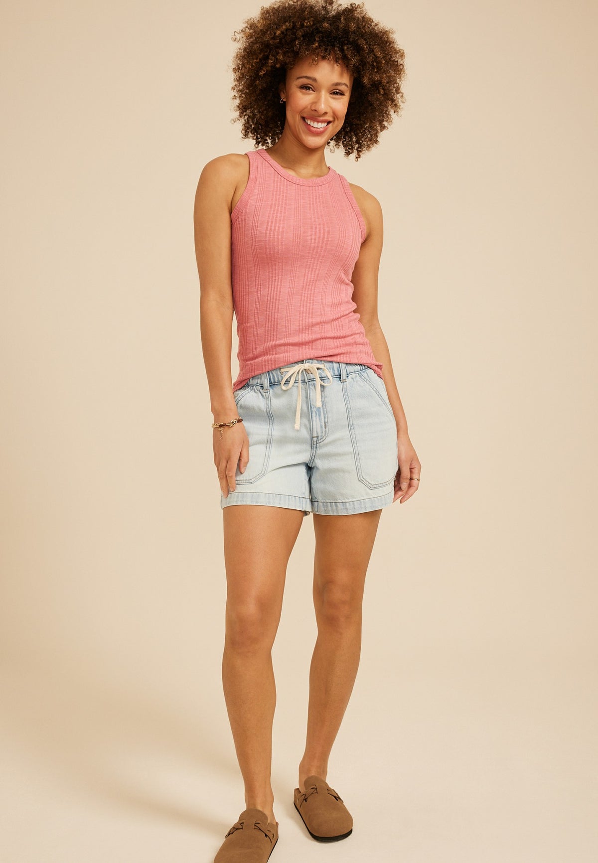 24/7 Variegated Ribbed Highline Tank Top