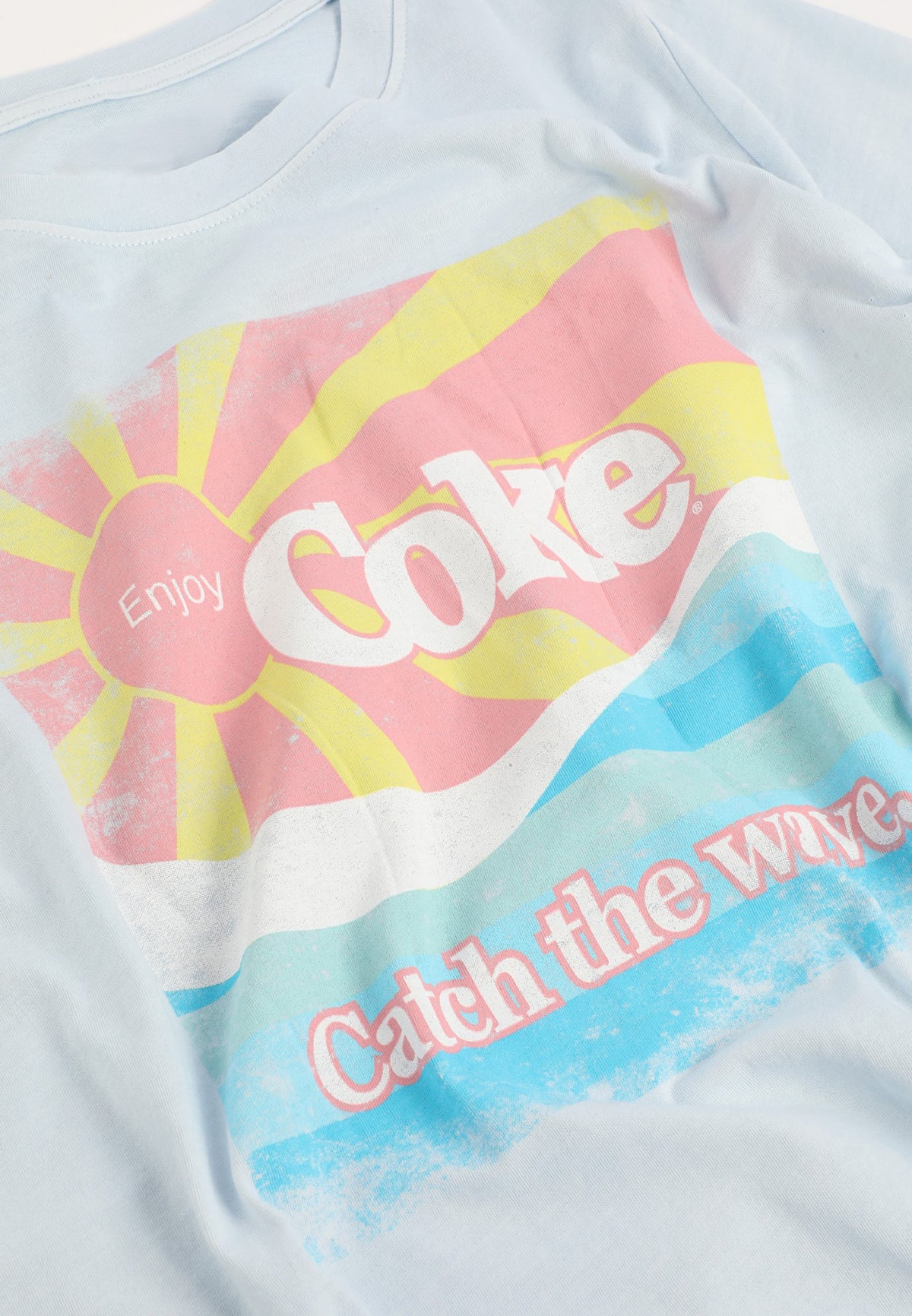 Enjoy Coke Catch The Wave Classic Graphic Tee