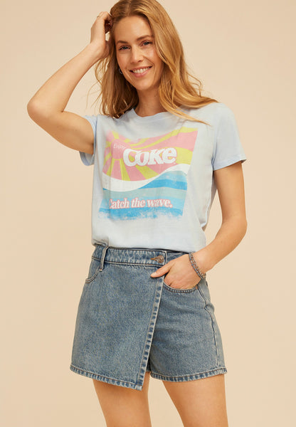 Enjoy Coke Catch The Wave Classic Graphic Tee