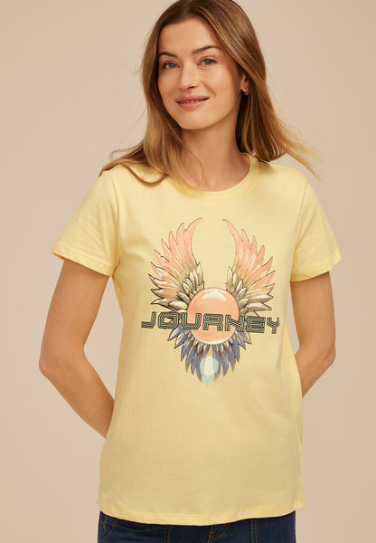 Journey Winged Sun Classic Fit Graphic Tee