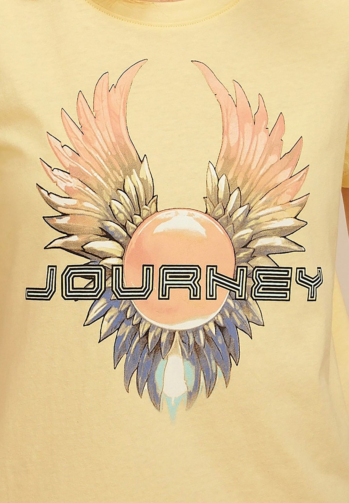 Journey Winged Sun Classic Fit Graphic Tee