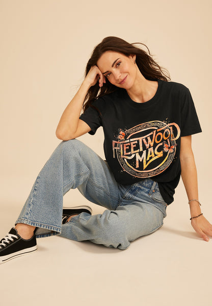 Fleetwood Mac Oversized Fit Graphic Tee