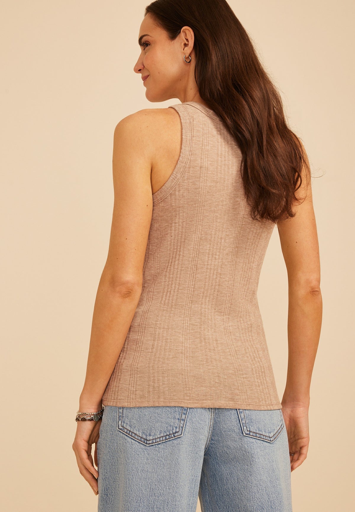 24/7 Variegated Ribbed Highline Tank Top