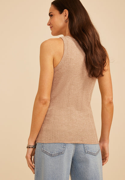 24/7 Variegated Ribbed Highline Tank Top