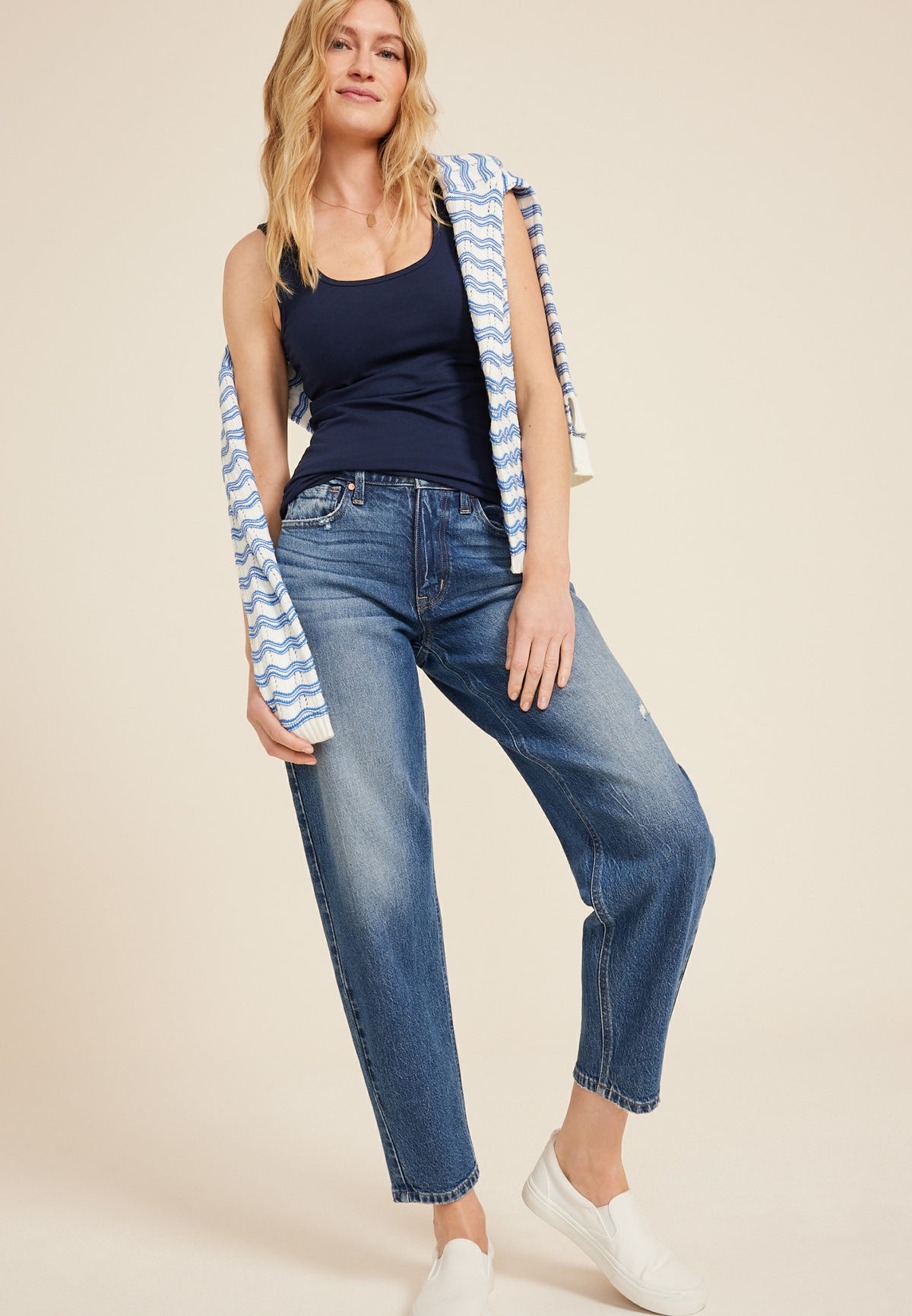 Scoop Neck Tunic Tank Top