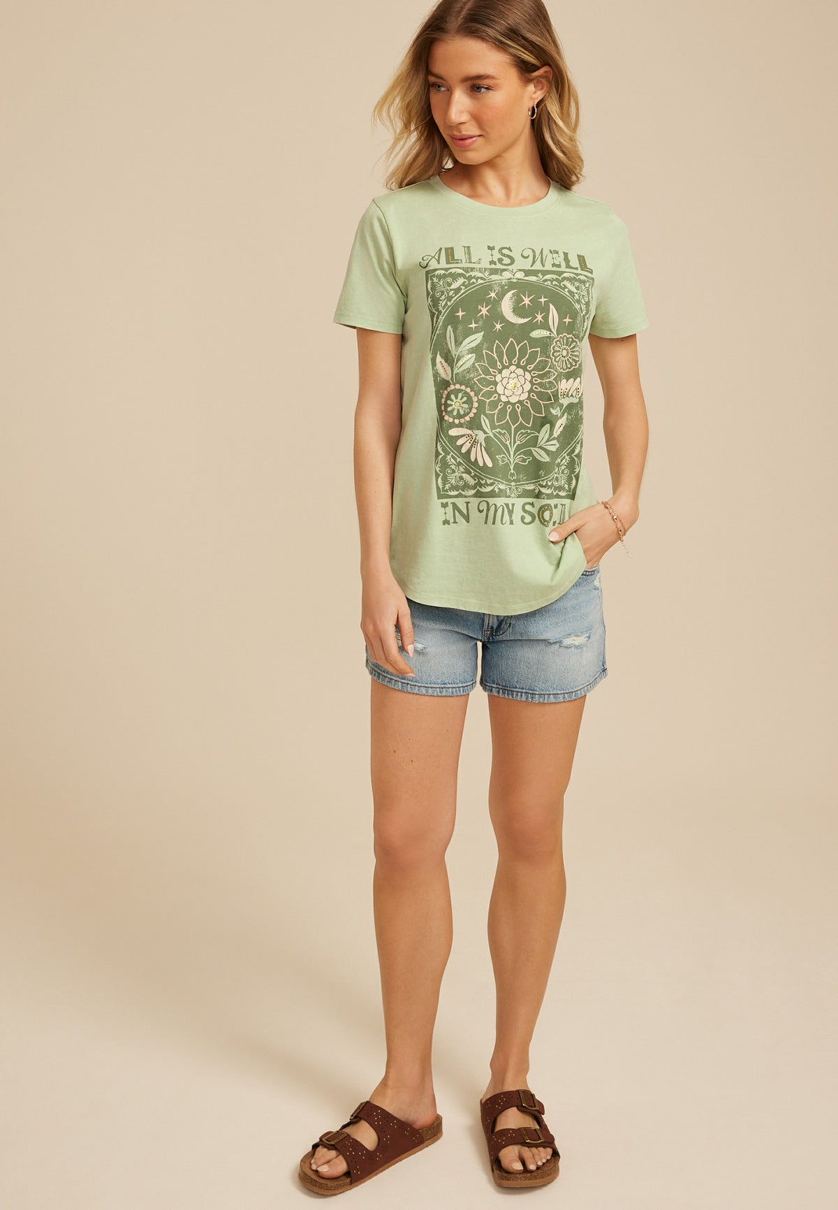 All Is Well In My Soul Classic Fit Graphic Tee