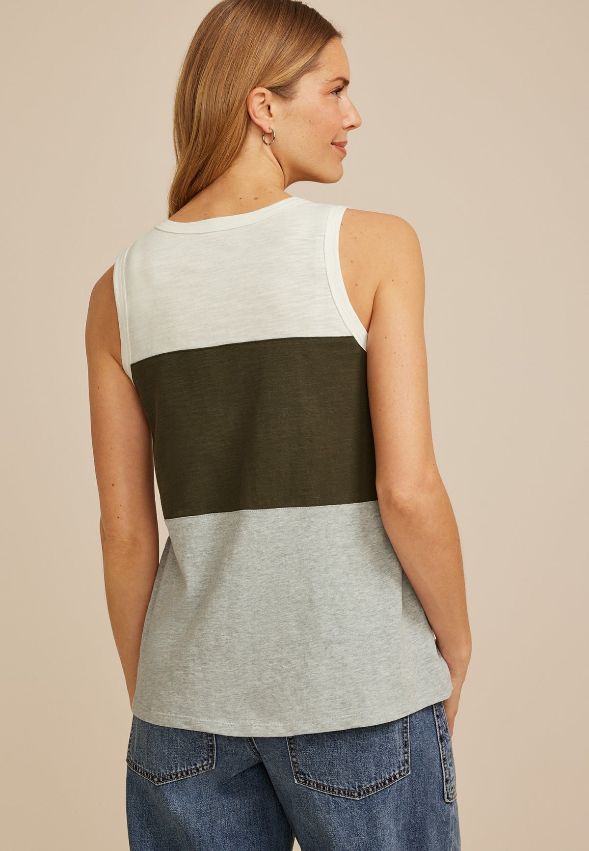 24/7 Colorblock Tank Top