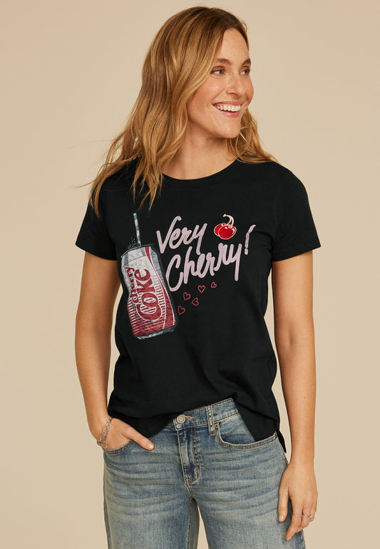 Cherry Coke Classic Fit Graphic Tee