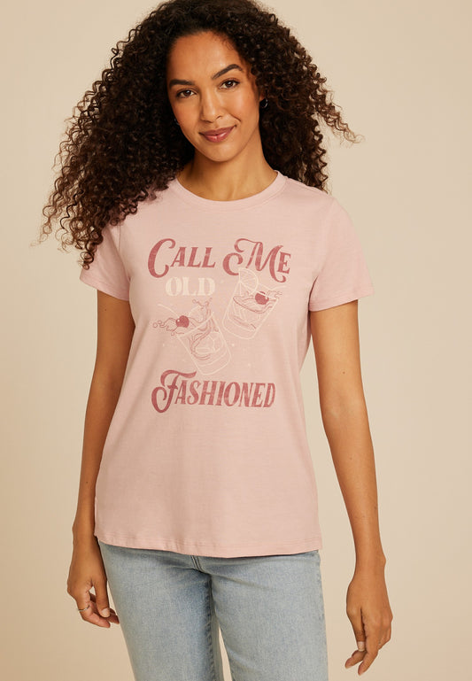 Call Me Old Fashioned Classic Fit Graphic Tee