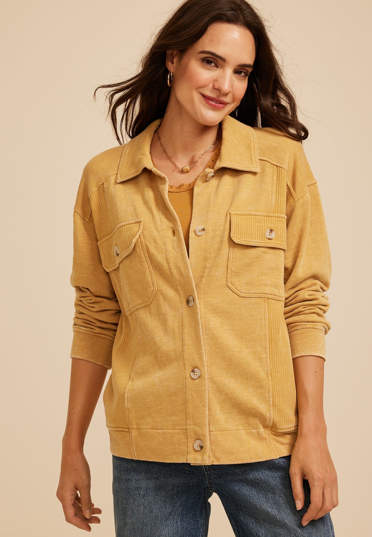 Button Up Shacket