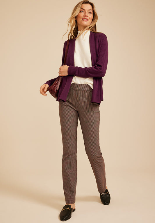 Ottoman Ribbed Cardigan