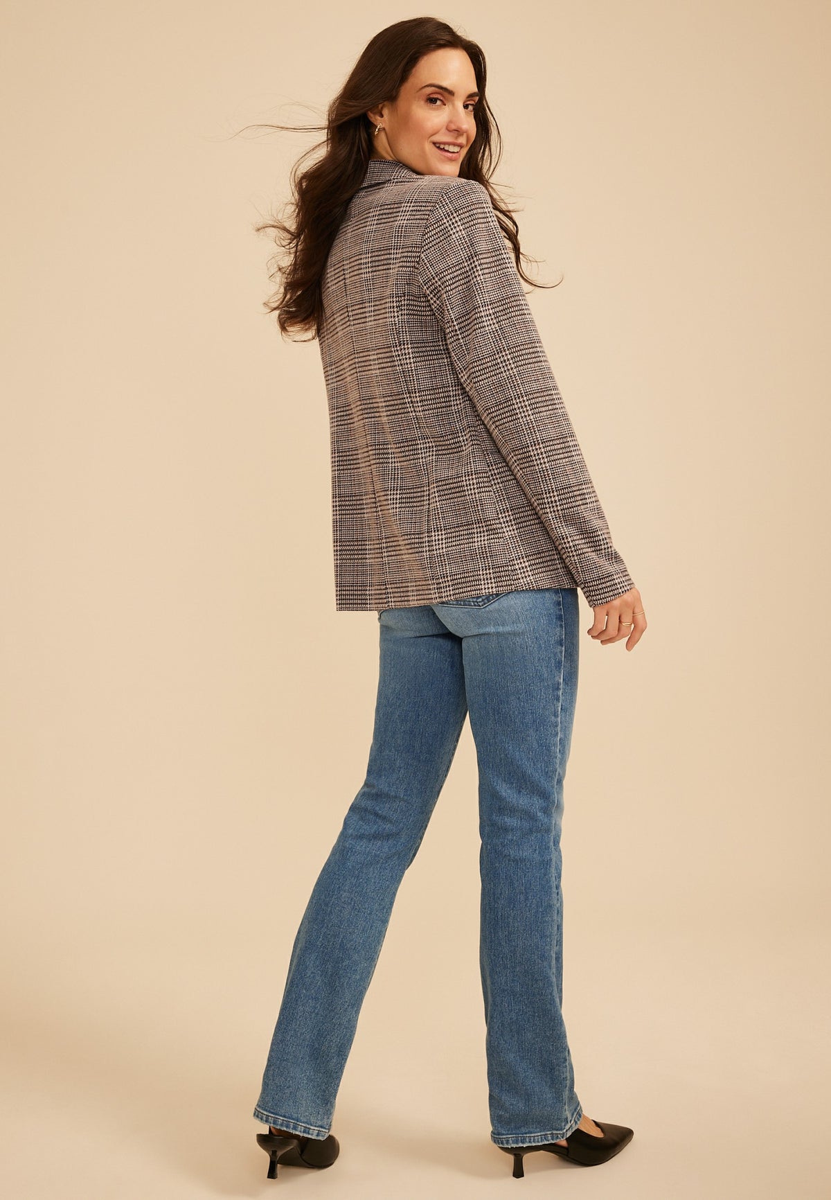 Plaid Blazer