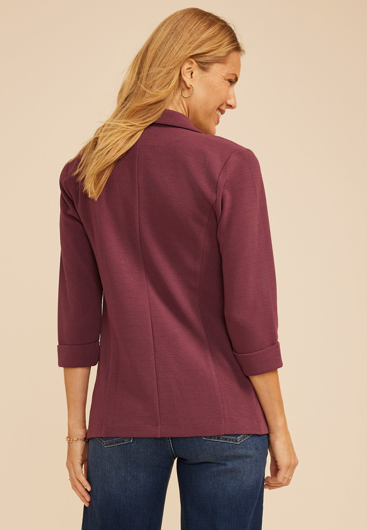 Versa Open Front Blazer