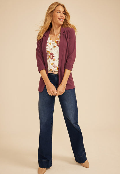 Versa Open Front Blazer